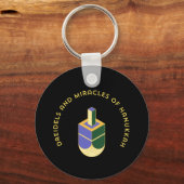 DREIDELS AND MIRACLES OF HANUKKAH SLEUTELHANGER (Achterkant)