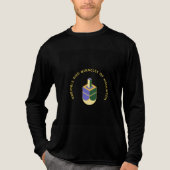 DREIDELS AND MIRACLES OF HANUKKAH Tri-Blend SHIRT (Voorkant volledig)