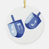 Dreidels Keramisch Ornament (Voorkant)