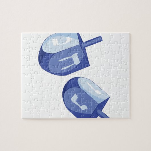 Dreidels Legpuzzel (Horizontaal)