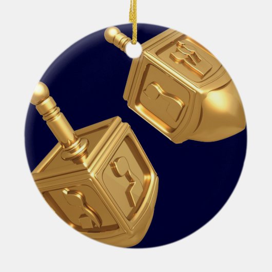 Dreidels Ornament (Achterkant)