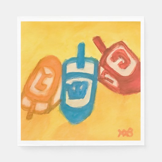 Dreidels Servet (Voorkant)