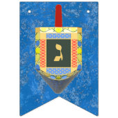 Dreidels voor Chanoeka Vlaggetjes (Derde vlag)