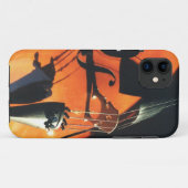 Dreigend Cello iPhone 5 hoesje (Achterkant (horizontaal))