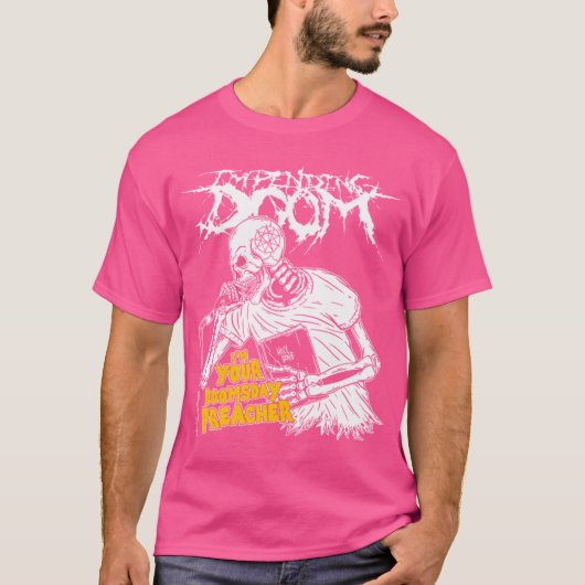 Dreigend Doom Concert T-shirt (Voorkant)