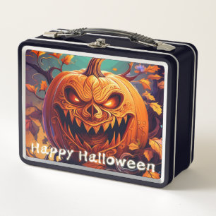 Dreigende Jack-o-Lantern Gloeiende Ogen Halloween