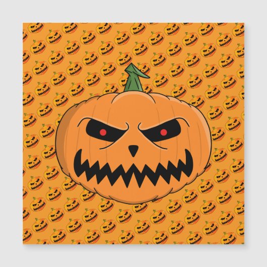 Dreigende Jack O'Lantern Halloween (Voorkant)