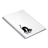 Dreigende kat notitieboek (Rechterzijde)