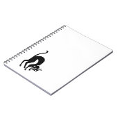 Dreigende kat notitieboek (Linkerzijde)