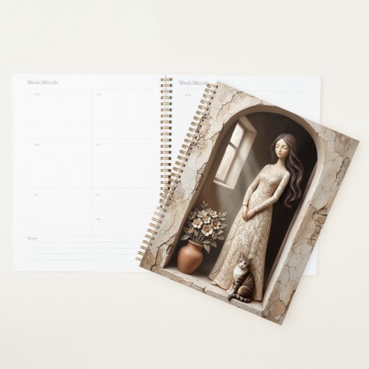 Drempel van de tuin Journal Rustige studio Planner (Display)