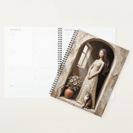 Drempel van de tuin Journal Rustige studio Planner (Display)