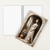 Drempel van de tuin Journal Stille Studio Notitieboek (Binnen)