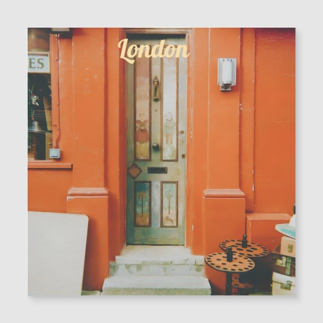 Drempel van Notting Hill, Londen, VK (Voorkant)