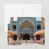 Drempel van rust briefkaart (Voorkant / Achterkant)