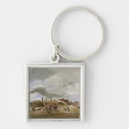 Drempelkorn (potlood & m/c op papier) sleutelhanger (Voorkant)