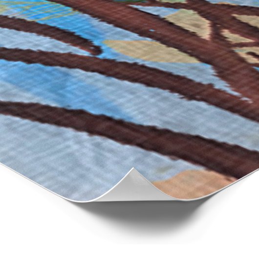 Drempelvelden Poster (Hoek)