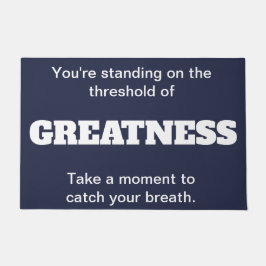 Drempelwaarde van de Welkome Mat van Groot