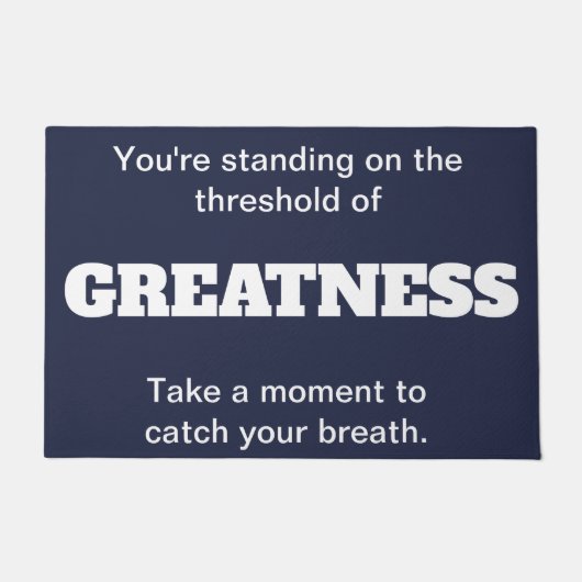 Drempelwaarde van de Welkome Mat van Groot (Voorkant)