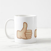 Drempelwaarden voor aanmelding Emoji Koffiemok (Links)