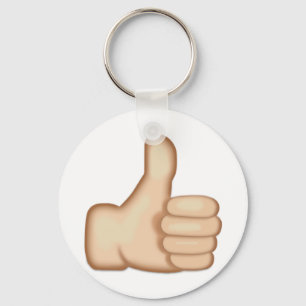 Drempelwaarden voor aanmelding Emoji Sleutelhanger