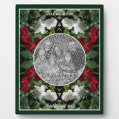 Drenched Rozen Creëer Uw eigen foto Fotoplaat (Voorkant)