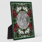 Drenched Rozen Creëer Uw eigen foto Fotoplaat (Zijkant)