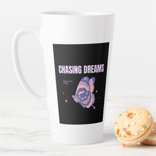 Drendy theekopjes latte mok (In situ)