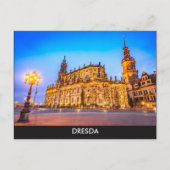 Dresda Duitsland Briefkaart (Voorkant)