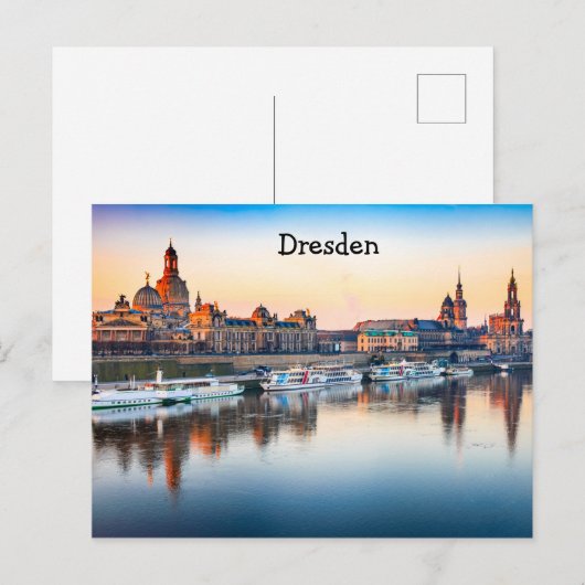Dresden Briefkaart (Voorkant / Achterkant)