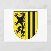 Dresden Coat of Arms Briefkaart (Voorkant)