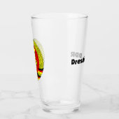 Dresden, DDR, Dresden, Duitsland - Oost-Duitse Oss Glas (Links)