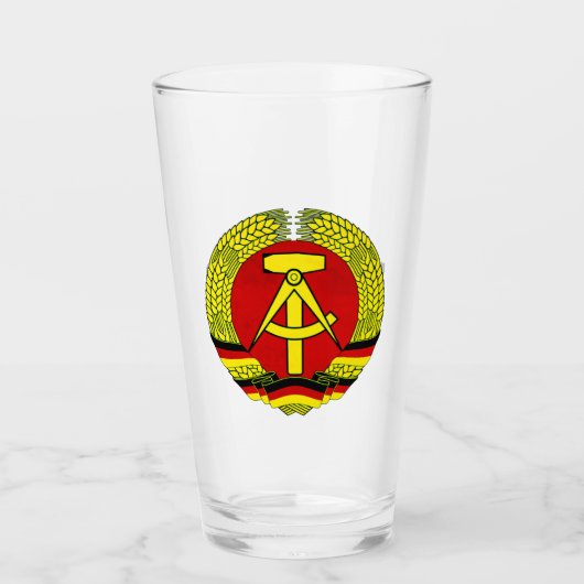 Dresden, DDR, Dresden, Duitsland - Oost-Duitse Oss Glas (Voorkant)
