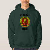 Dresden, DDR, Dresden, Duitsland - Oost-Duitse Oss Hoodie (Voorkant)