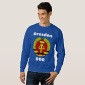 Dresden, DDR, Dresden, Duitsland - Oost-Duitse Oss Trui (Voorkant volledig)