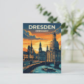 Dresden Duitsland Briefkaart (Staand voorkant)