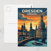 Dresden Duitsland Briefkaart (Voorkant / Achterkant)