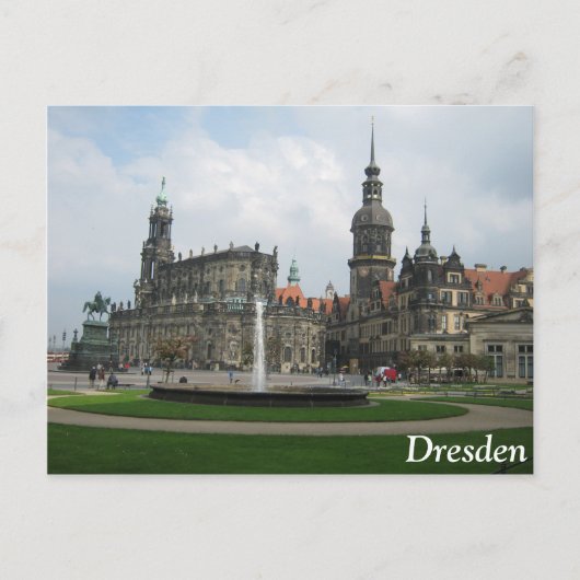 Dresden, Duitsland Briefkaart (Voorkant)