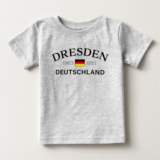 Dresden Duitsland Coördinaten Duits (Voorkant)