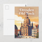 Dresden, Duitsland Duitsland Briefkaart (Voorkant / Achterkant)