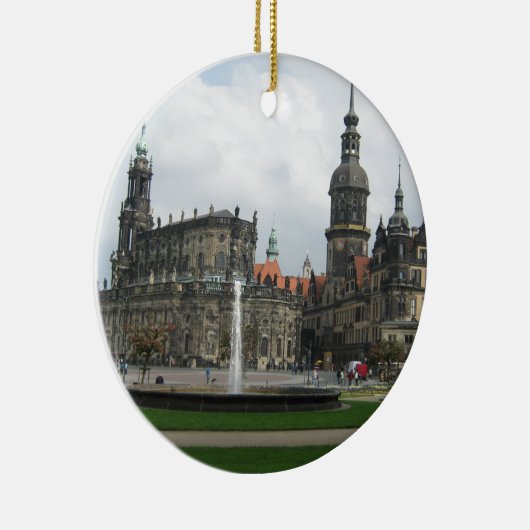 Dresden, Duitsland Keramisch Ornament (Rechts)