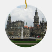 Dresden, Duitsland Keramisch Ornament (Voorkant)