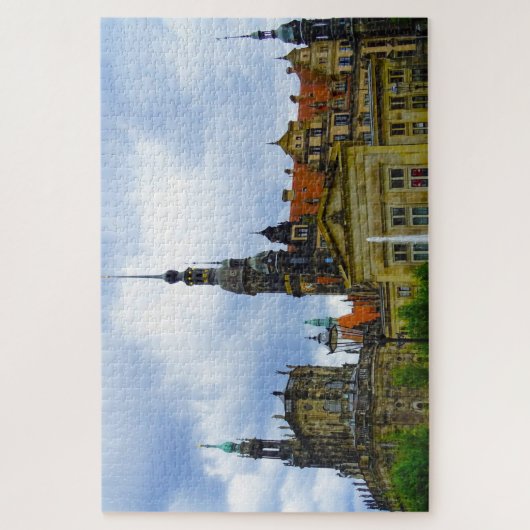 Dresden Duitsland. Legpuzzel (Verticaal)