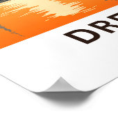 Dresden Duitsland Reisprint Poster (Hoek)