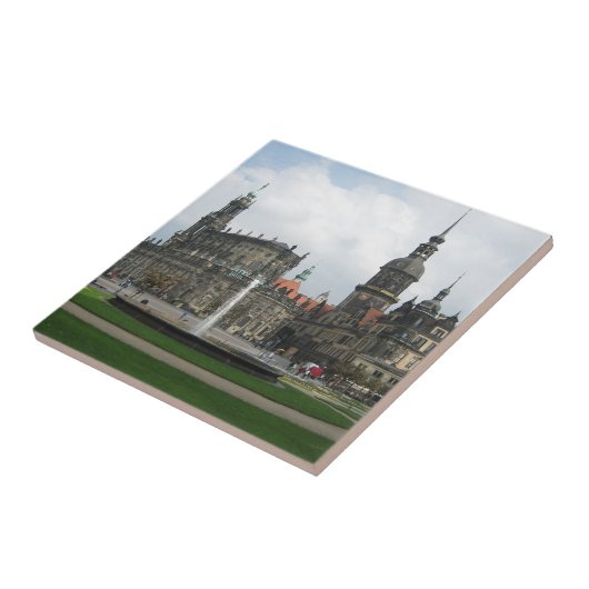 Dresden, Duitsland Tegeltje (Zijkant)