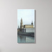 Dresden Elbufer Vedute – Canaletto – Bellotto Canvas Afdruk (Voorkant)