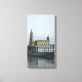 Dresden Elbufer Vedute – Canaletto – Bellotto Canvas Afdruk