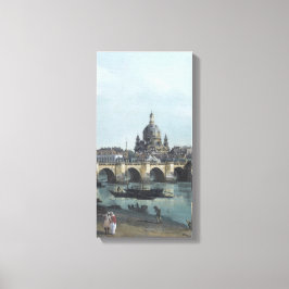 Dresden Elbufer Vedute – Canaletto – Bellotto Canvas Afdruk