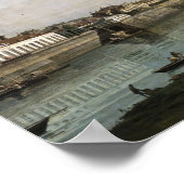 Dresden Elbufer Vedute - Canaletto - Bellotto Poster (Hoek)