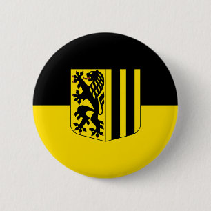 Dresden embleem Duitsland vlag symbool wapen wapen Ronde Button 5,7 Cm