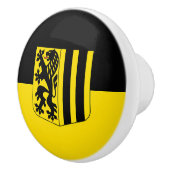 Dresden emblem Germany flag symbol coat arms Keramische Knop (Rechts)
